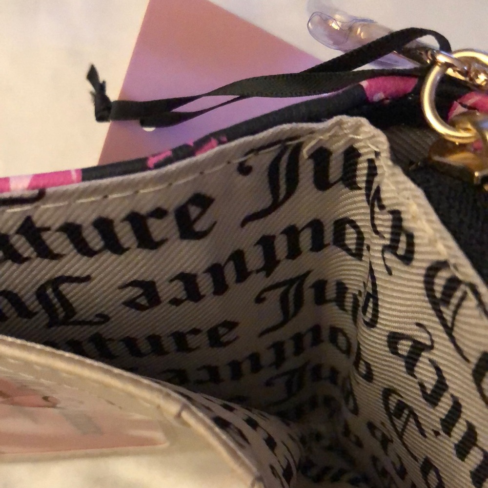 Juicy Couture Black Multi Liquorice Cherry On Top Small ZA Bifold Wallet NWT - Picture 11 of 16
